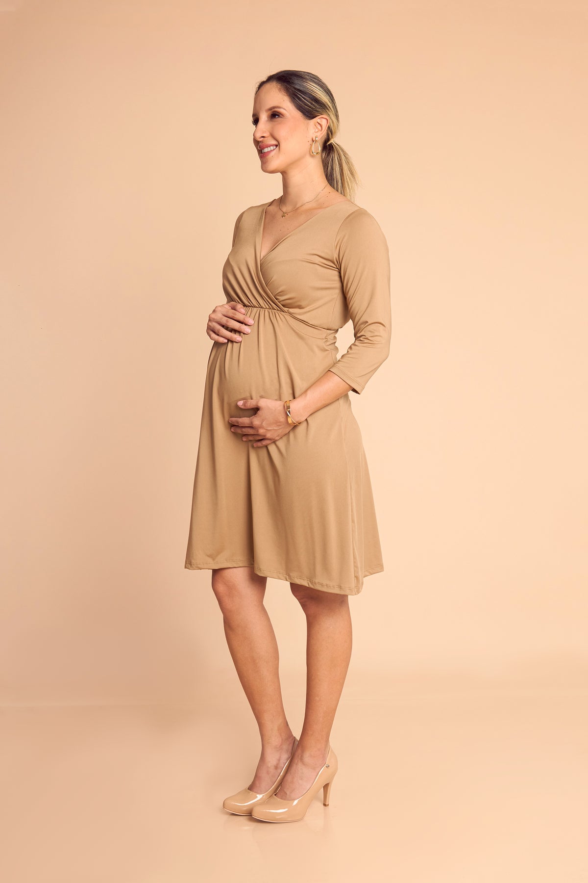 Vestido de embarazo y lactancia Caeli