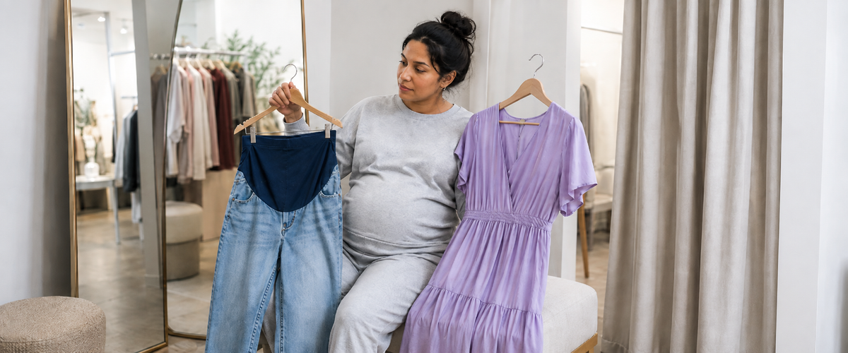 ¿Jeans o vestido cuando estás embarazada? Qué elegir según tu día