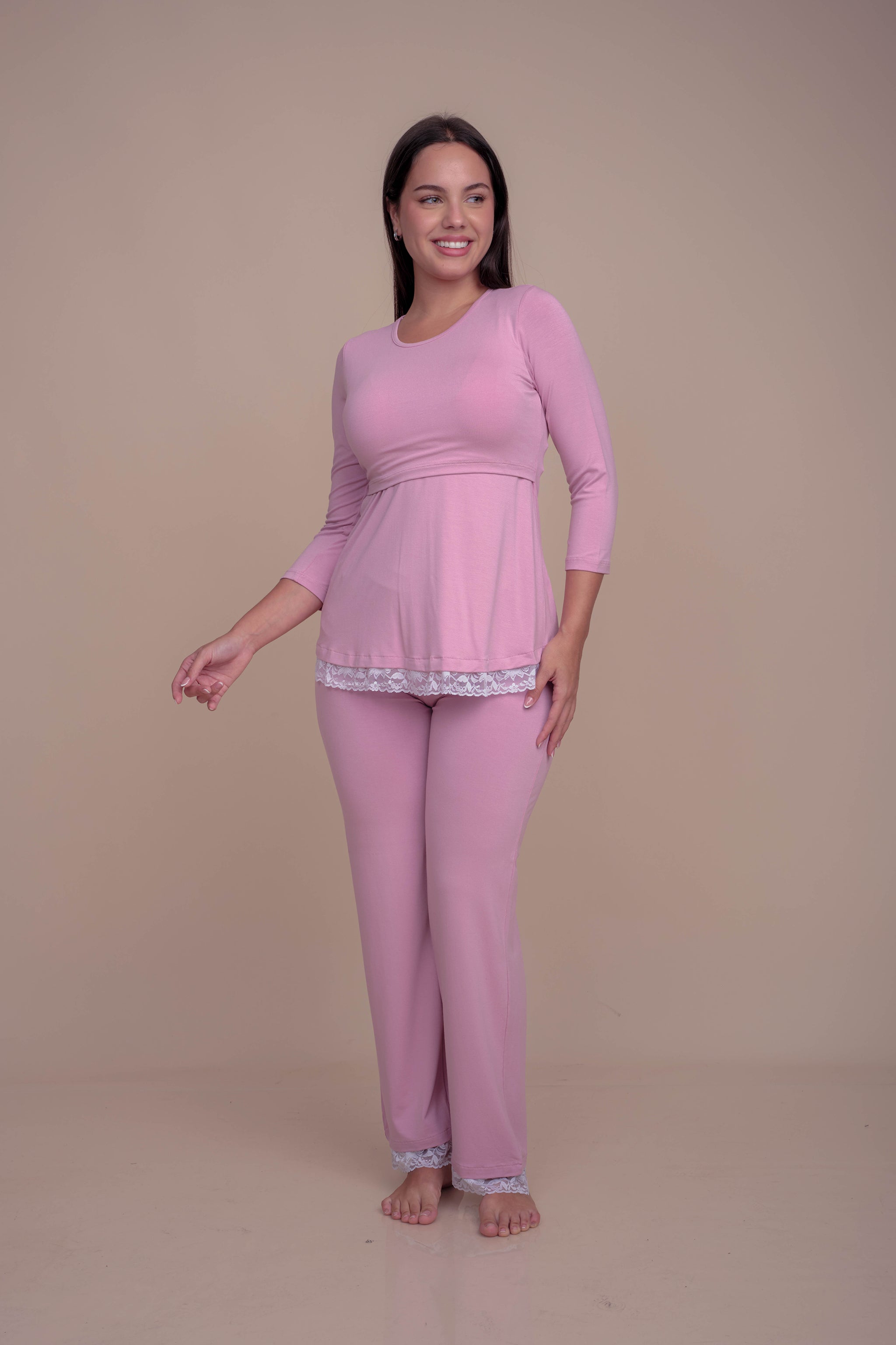 Pijama de Maternidad y Lactancia Aylin