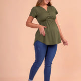 Blusa de embarazo y lactancia Emilia