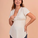 Blusa de embarazo y lactancia Emilia