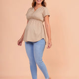 Blusa de embarazo y lactancia Emilia
