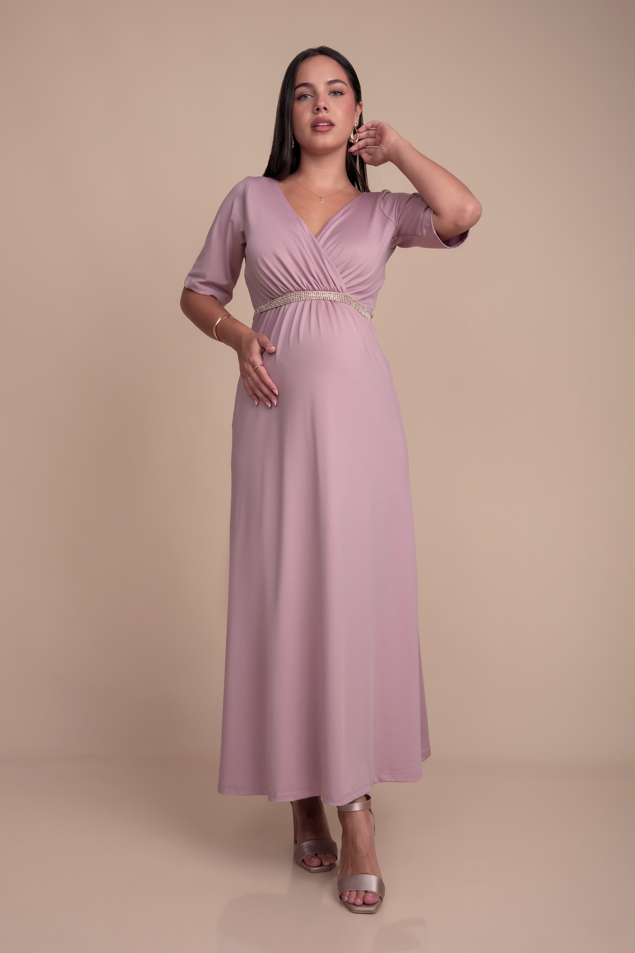Vestido de Maternidad y Lactancia Hanna