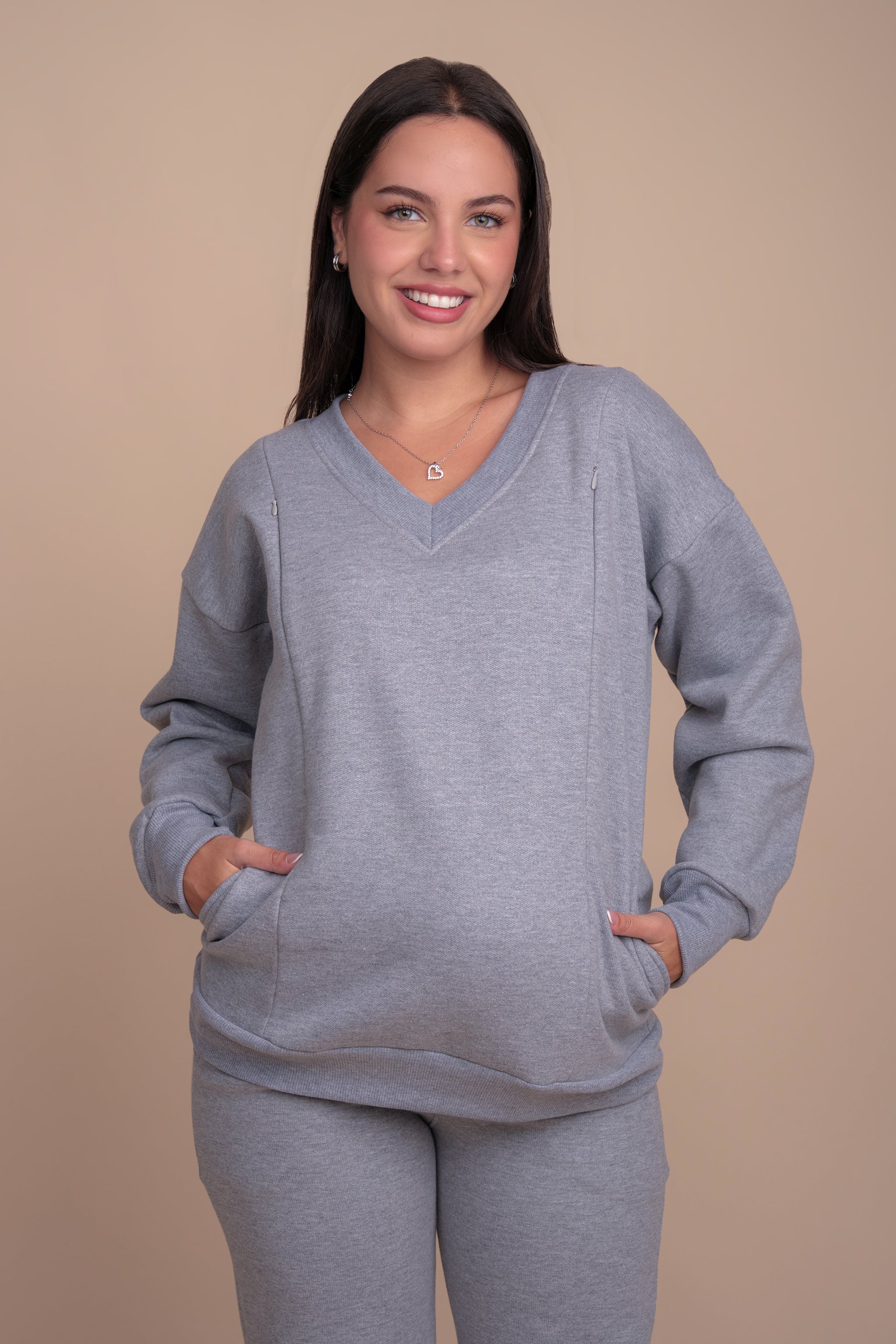 Polera de maternidad y lactancia Briana