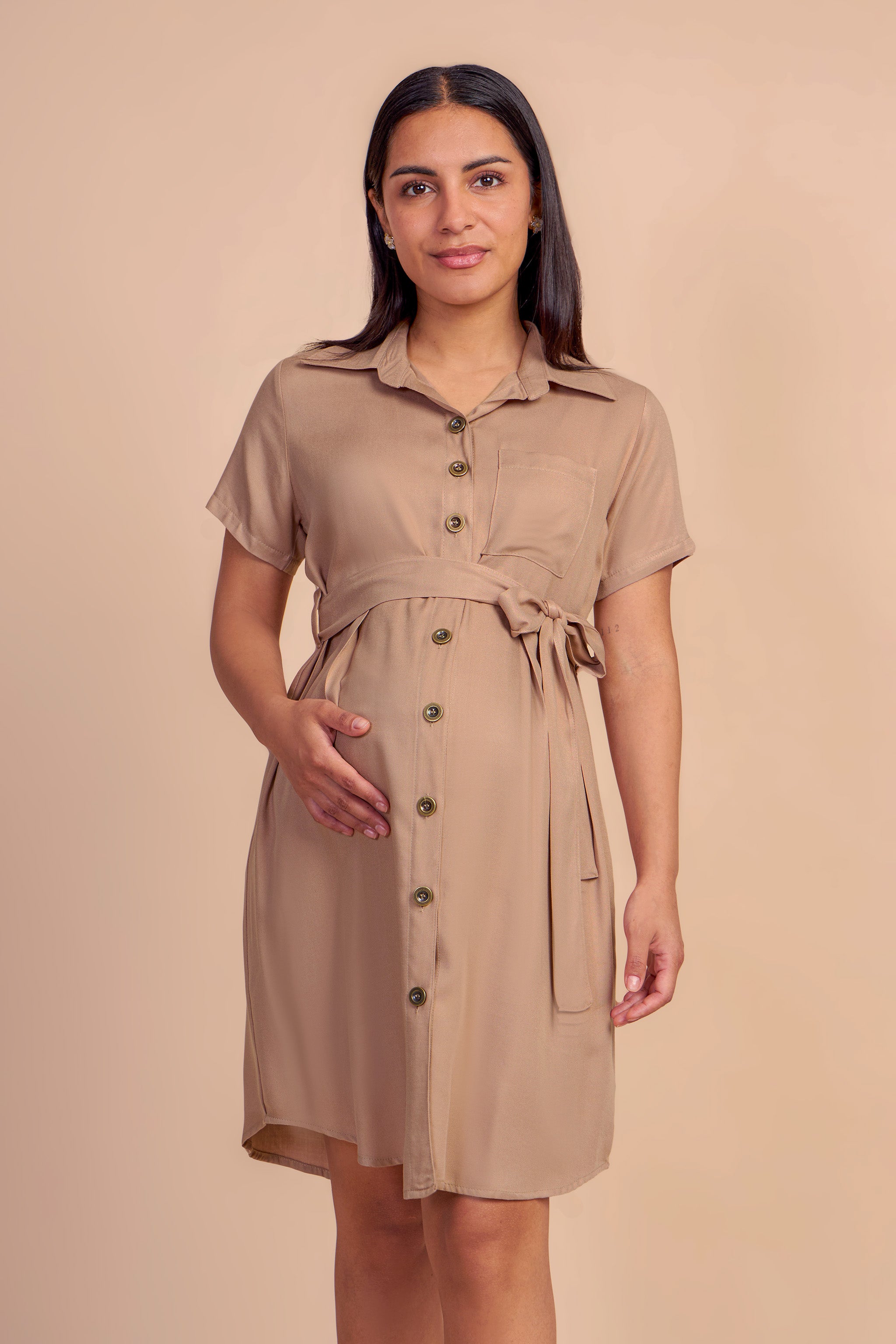 Vestido de Maternidad y Lactancia Elena