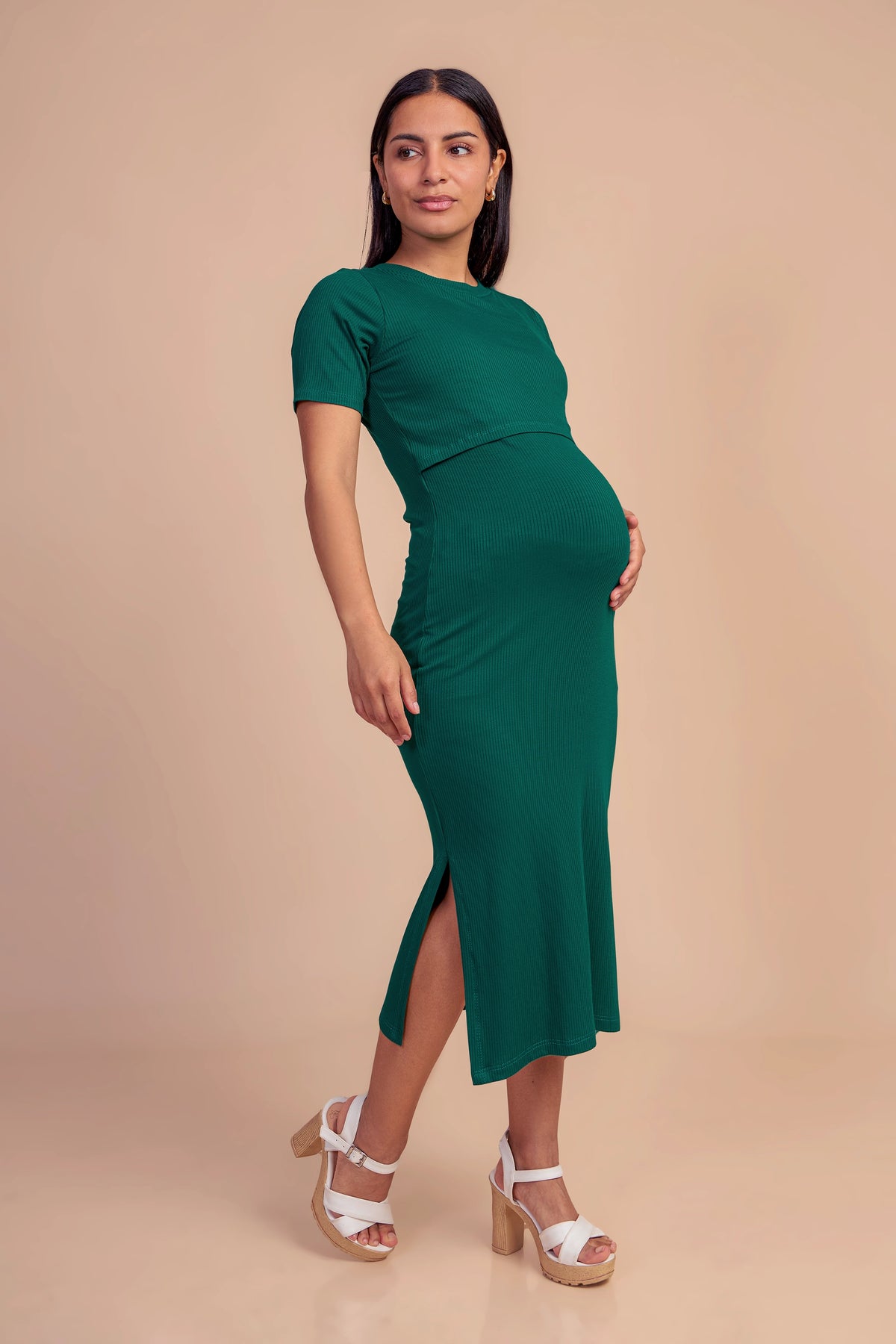 Vestido de Maternidad y Lactancia Gabriela