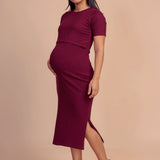 Vestido de Maternidad y Lactancia Gabriela