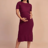 Vestido de Maternidad y Lactancia Gabriela