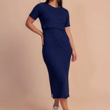 Vestido de Maternidad y Lactancia Gabriela