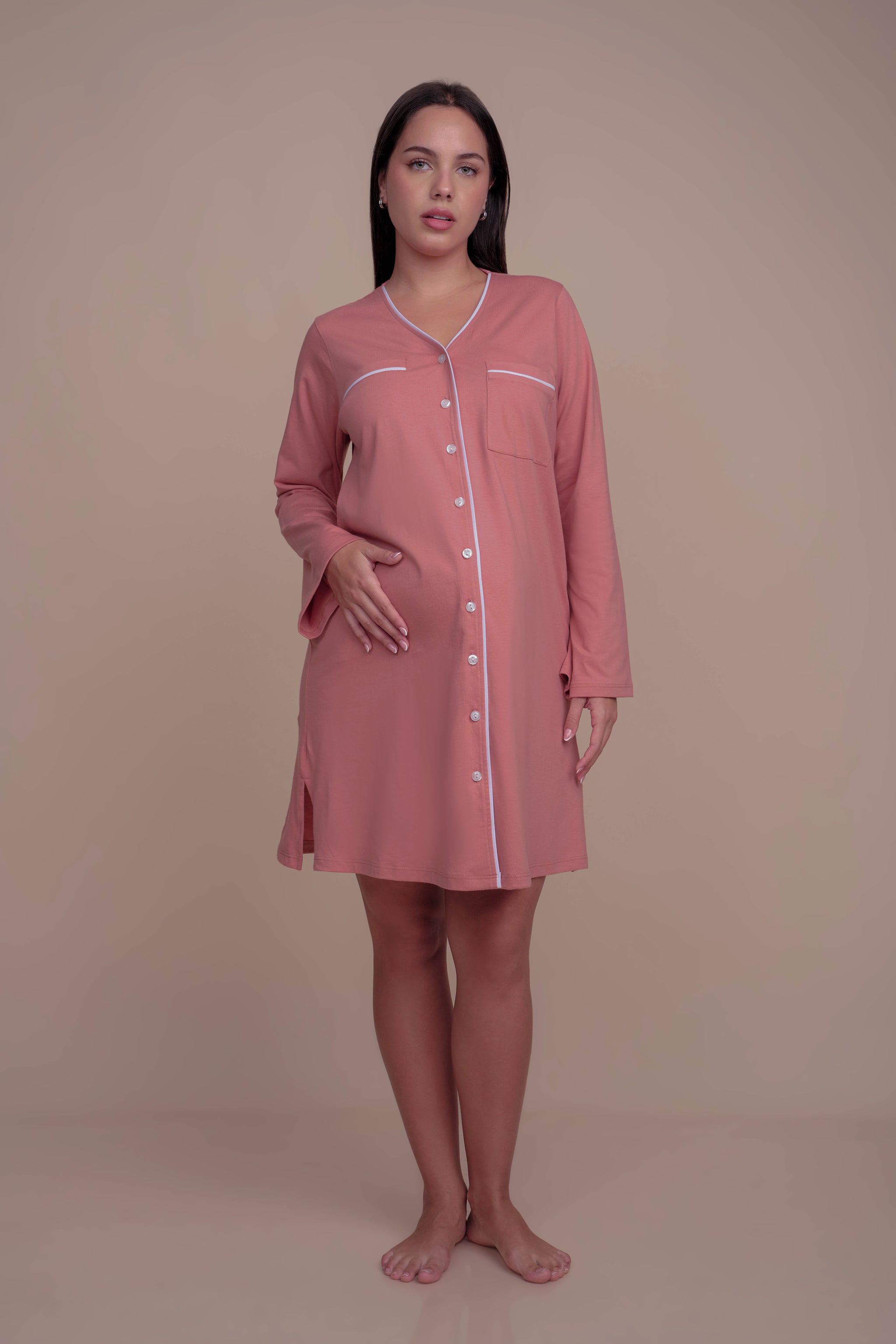 Bata de Maternidad y Lactancia Darline