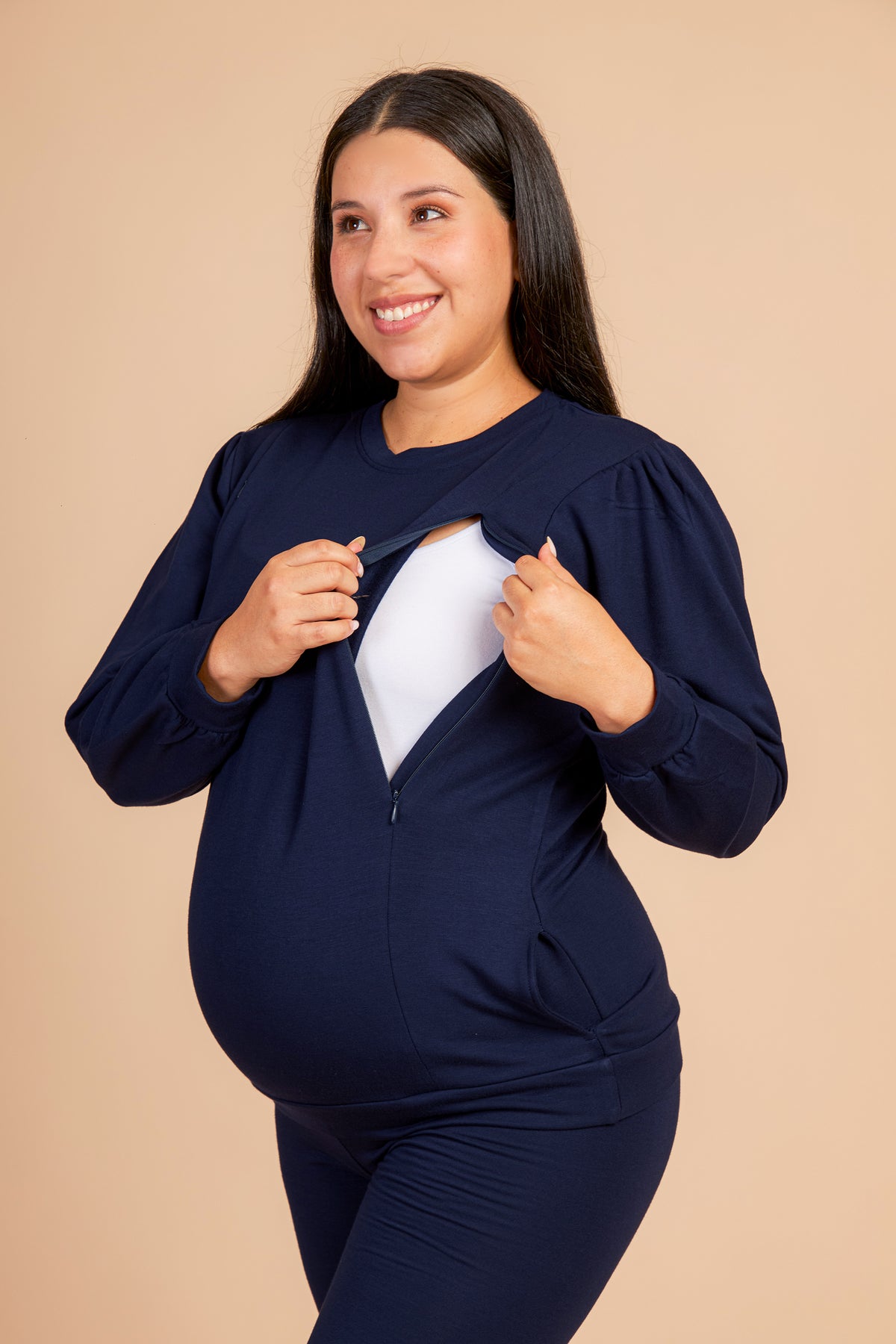 Polera de maternidad y lactancia Sandra