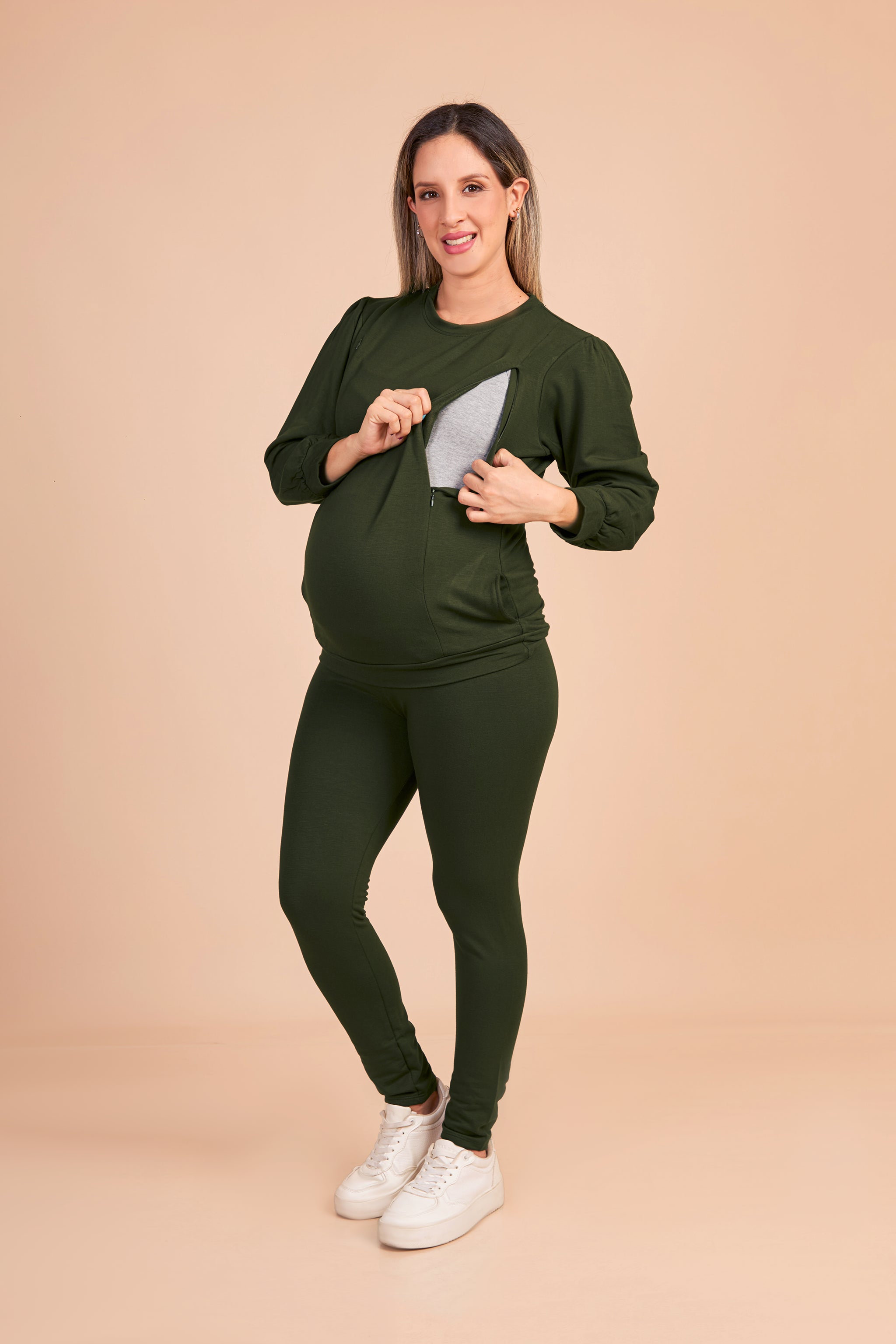 Polera de maternidad y lactancia Sandra