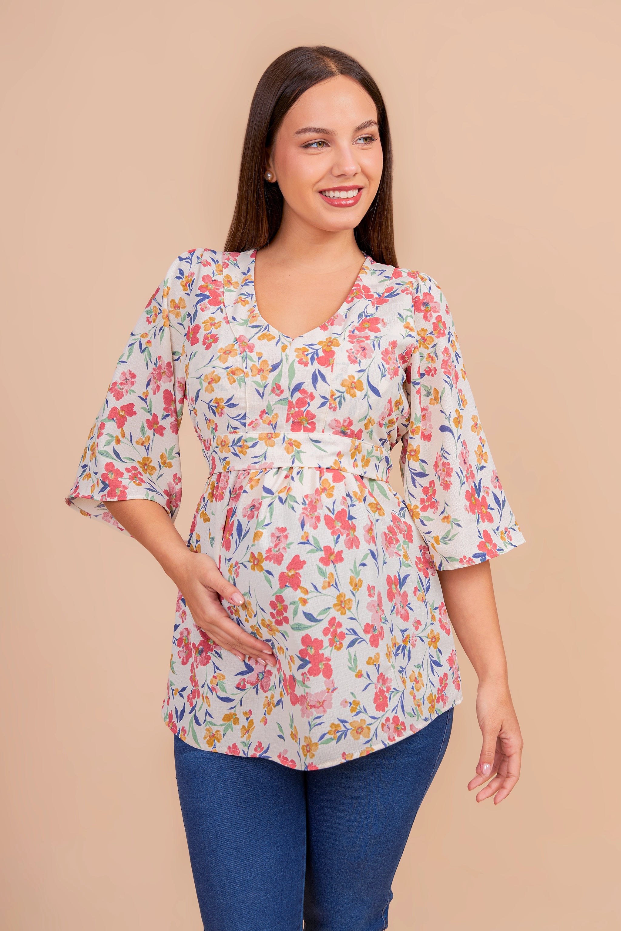 Blusa de Maternidad y Lactancia Frida