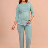Pijama de Maternidad y Lactancia Aylin