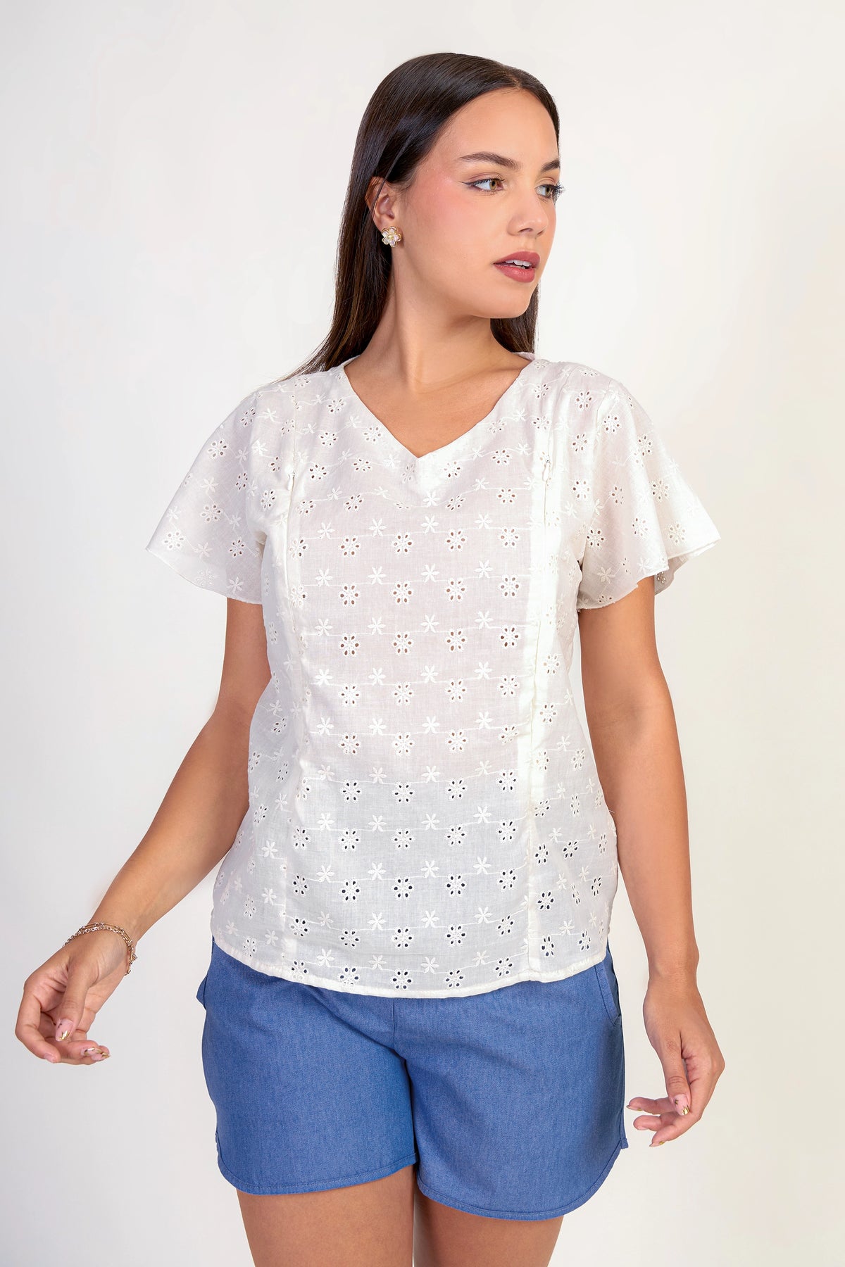 Blusa de Embarazo y Lactancia Giorgia