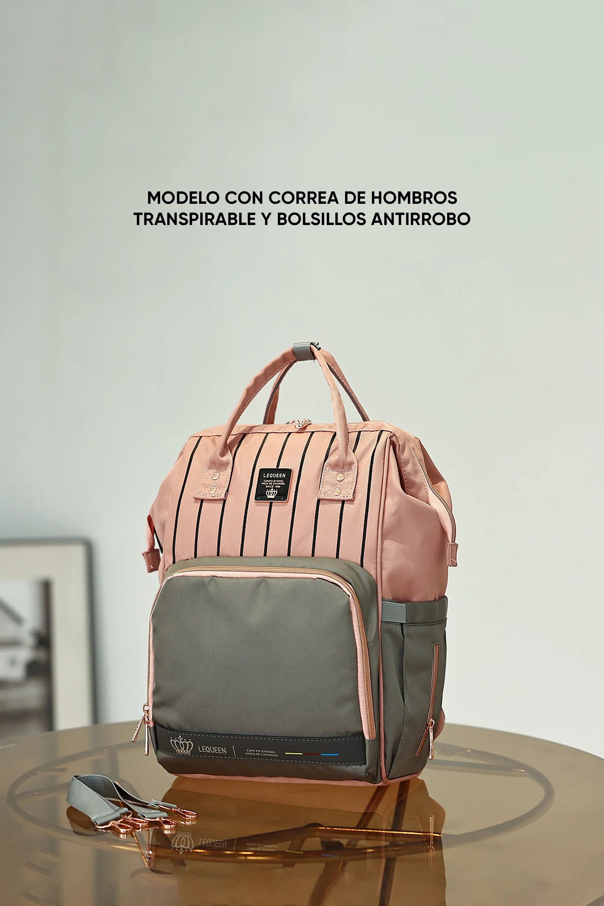 Mochila Pañalera Pia