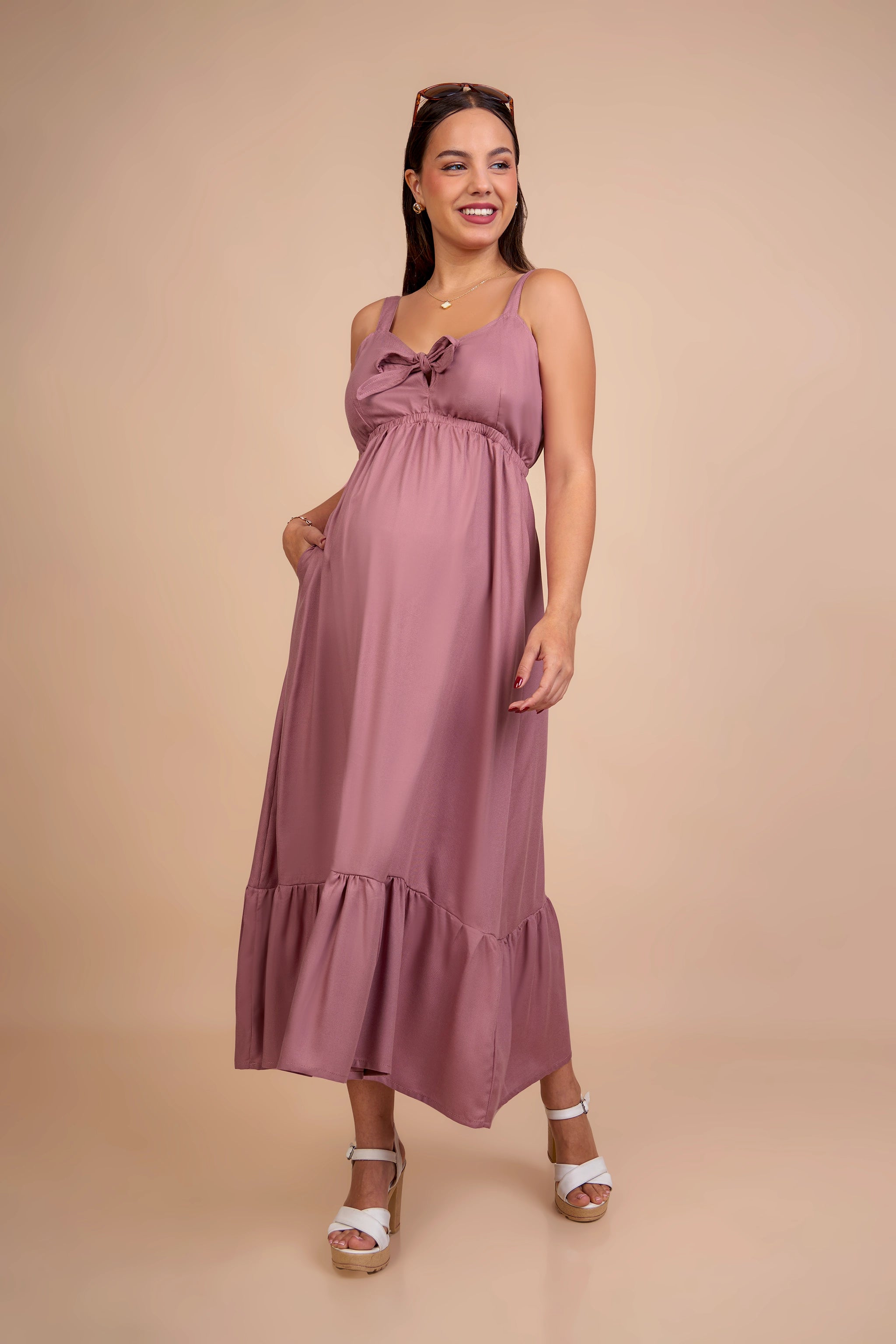 Vestido de Embarazo y Lactancia Antonella