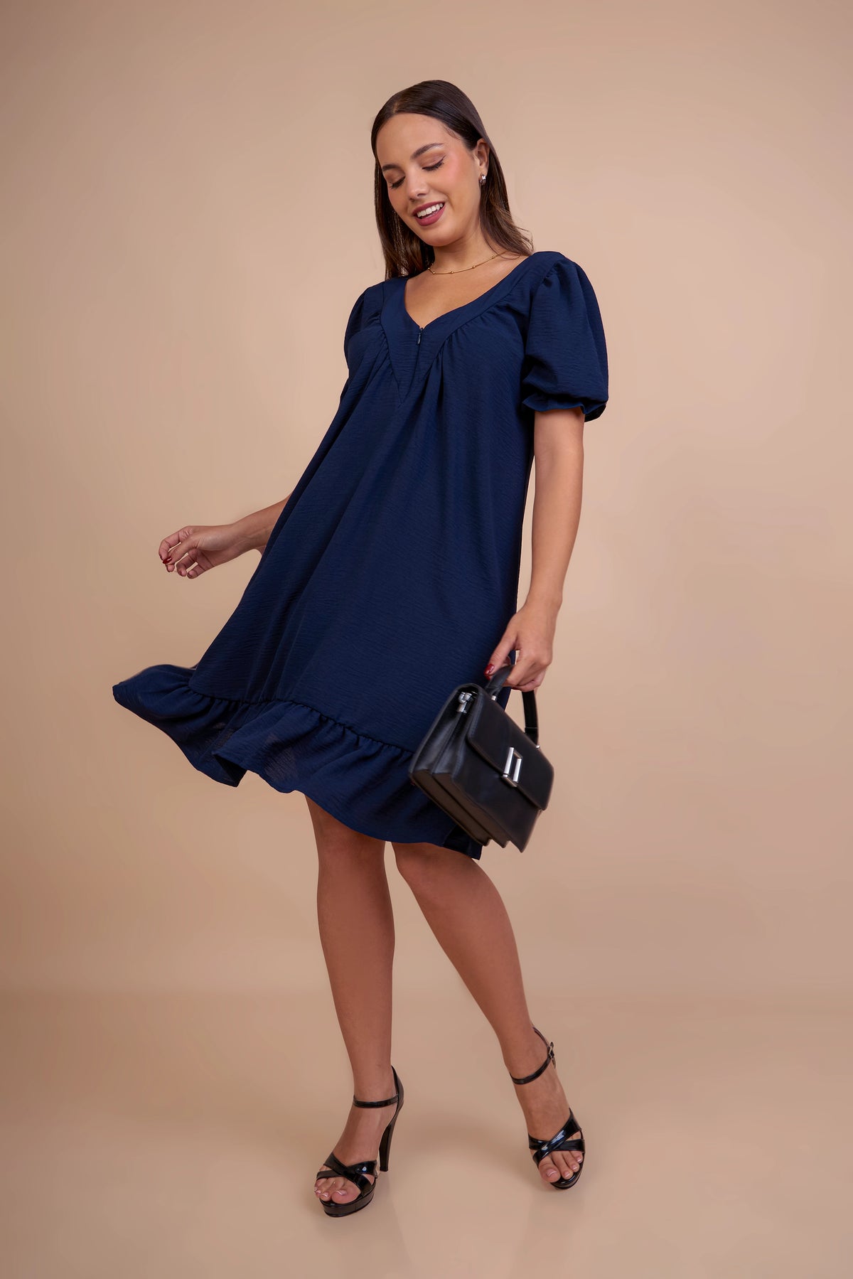 Vestido de Maternidad y Lactancia Alejandra