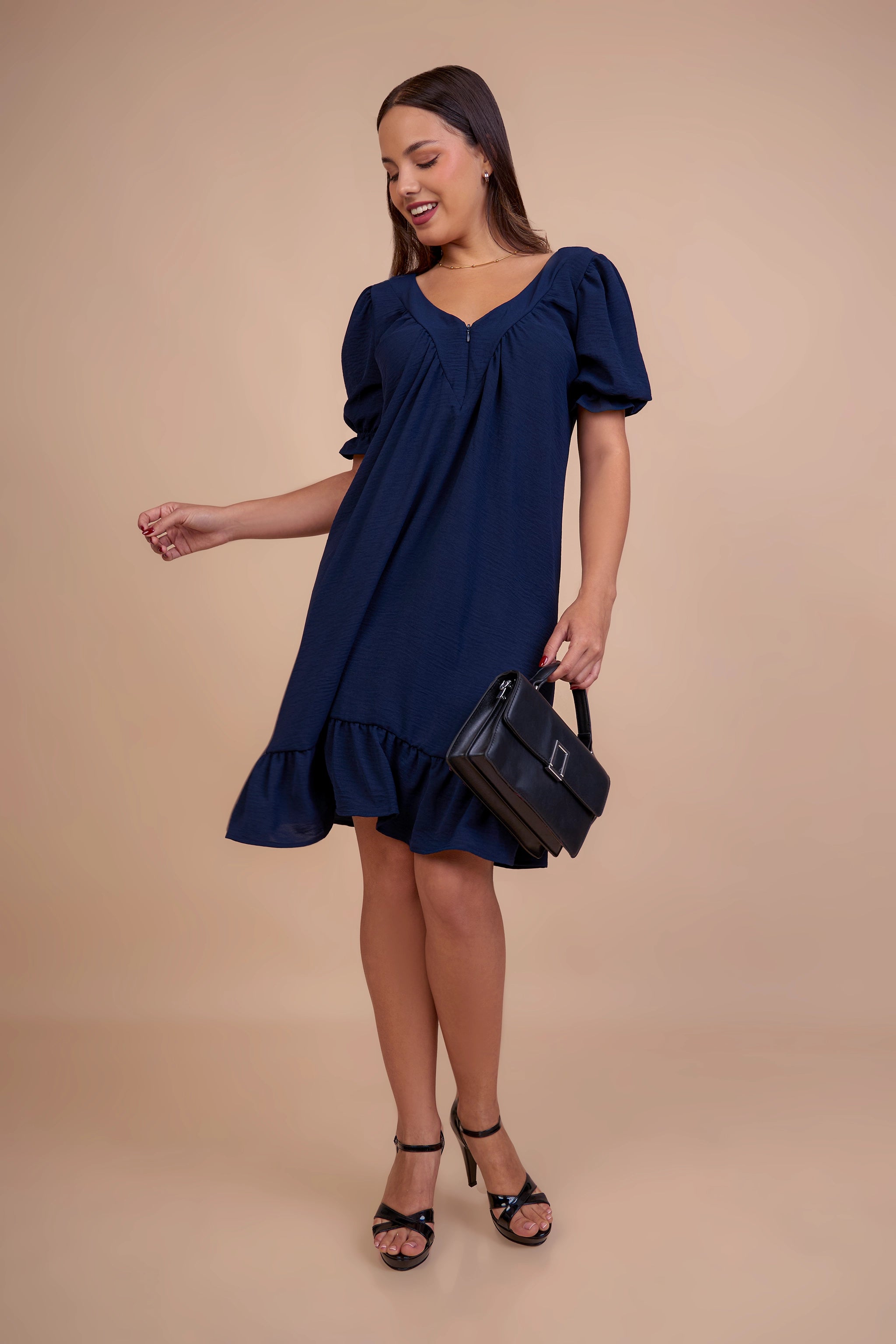 Vestido de Maternidad y Lactancia Alejandra