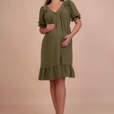 Vestido de Maternidad y Lactancia Alejandra