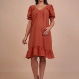 Vestido de Maternidad y Lactancia Alejandra