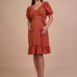 Vestido de Maternidad y Lactancia Alejandra