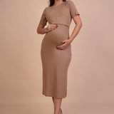 Vestido de Maternidad y Lactancia Gabriela
