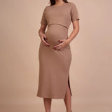 Vestido de Maternidad y Lactancia Gabriela