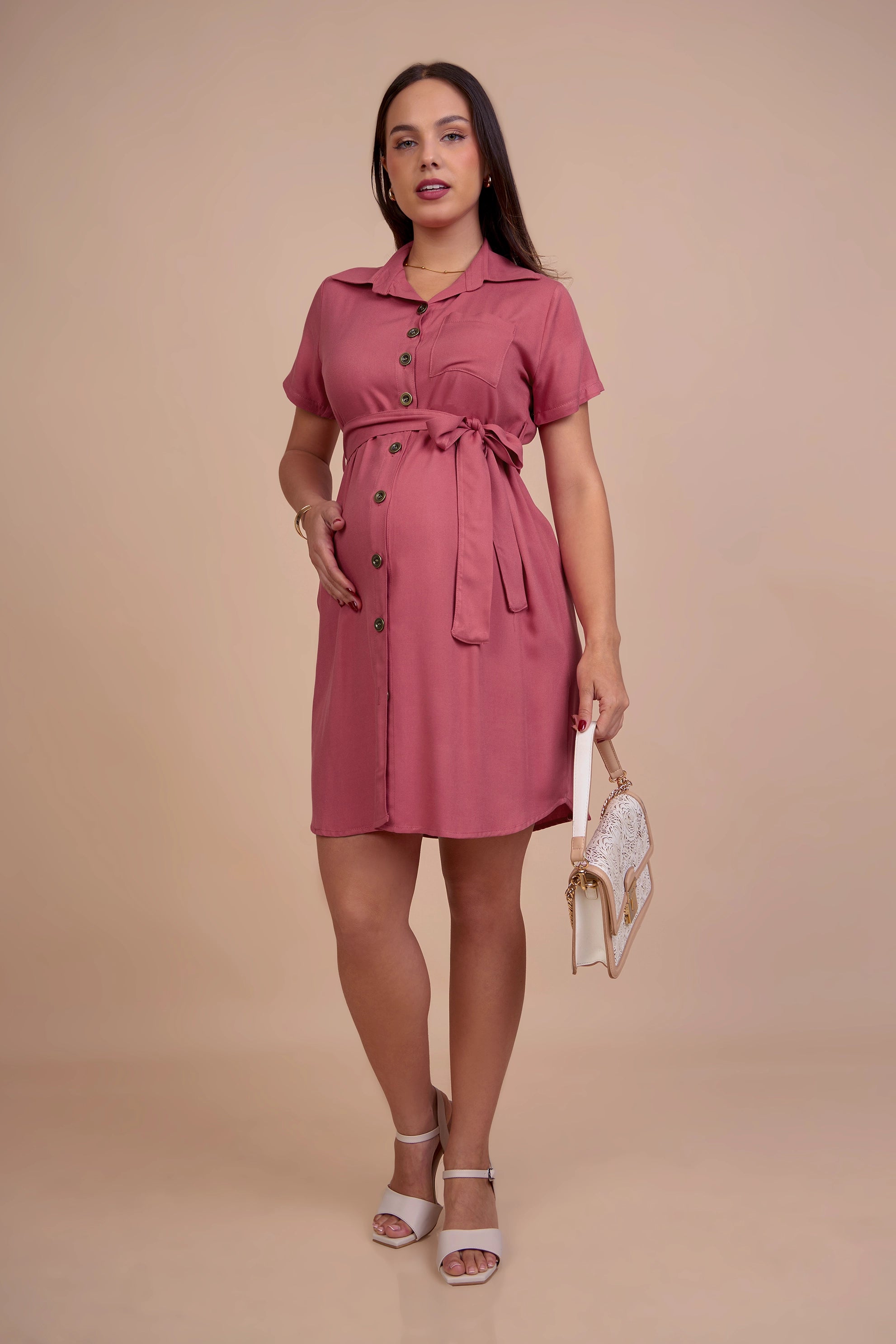 Vestido de Maternidad y Lactancia Elena
