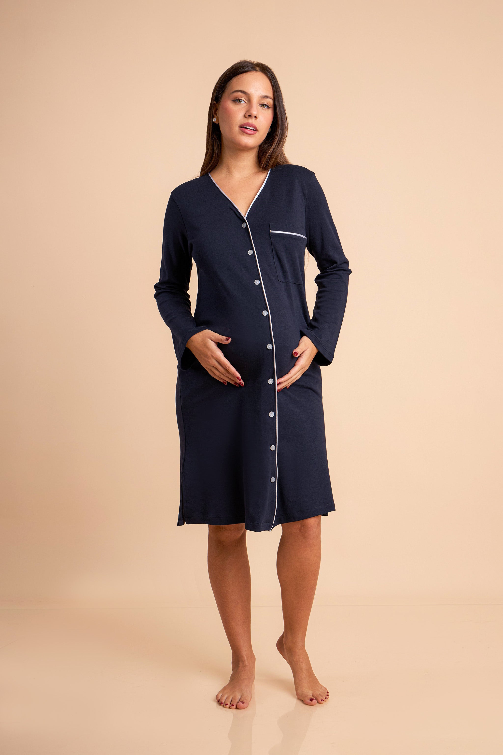 Bata de Maternidad y Lactancia Darline