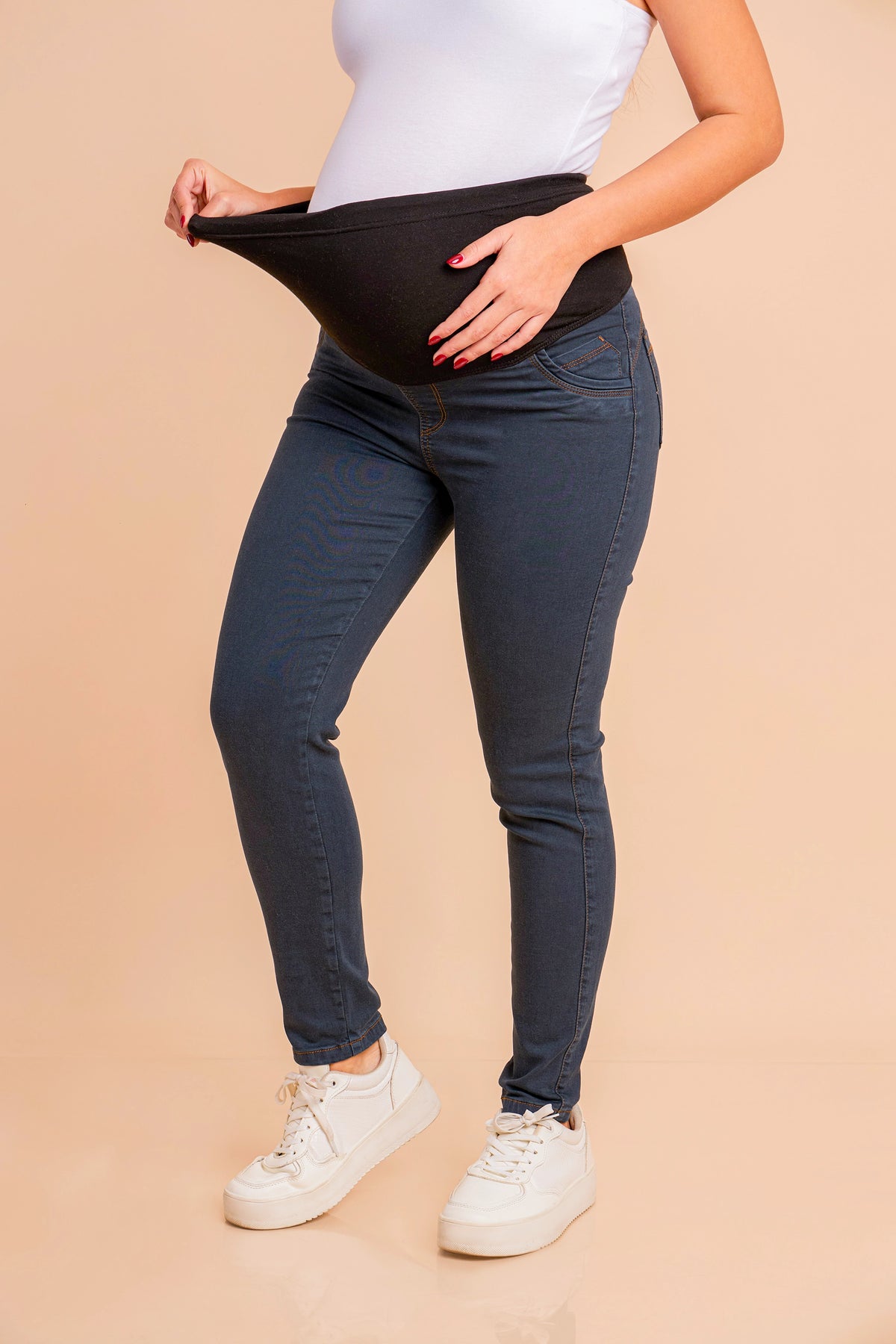 Jean denim de embarazo Belen pitillo