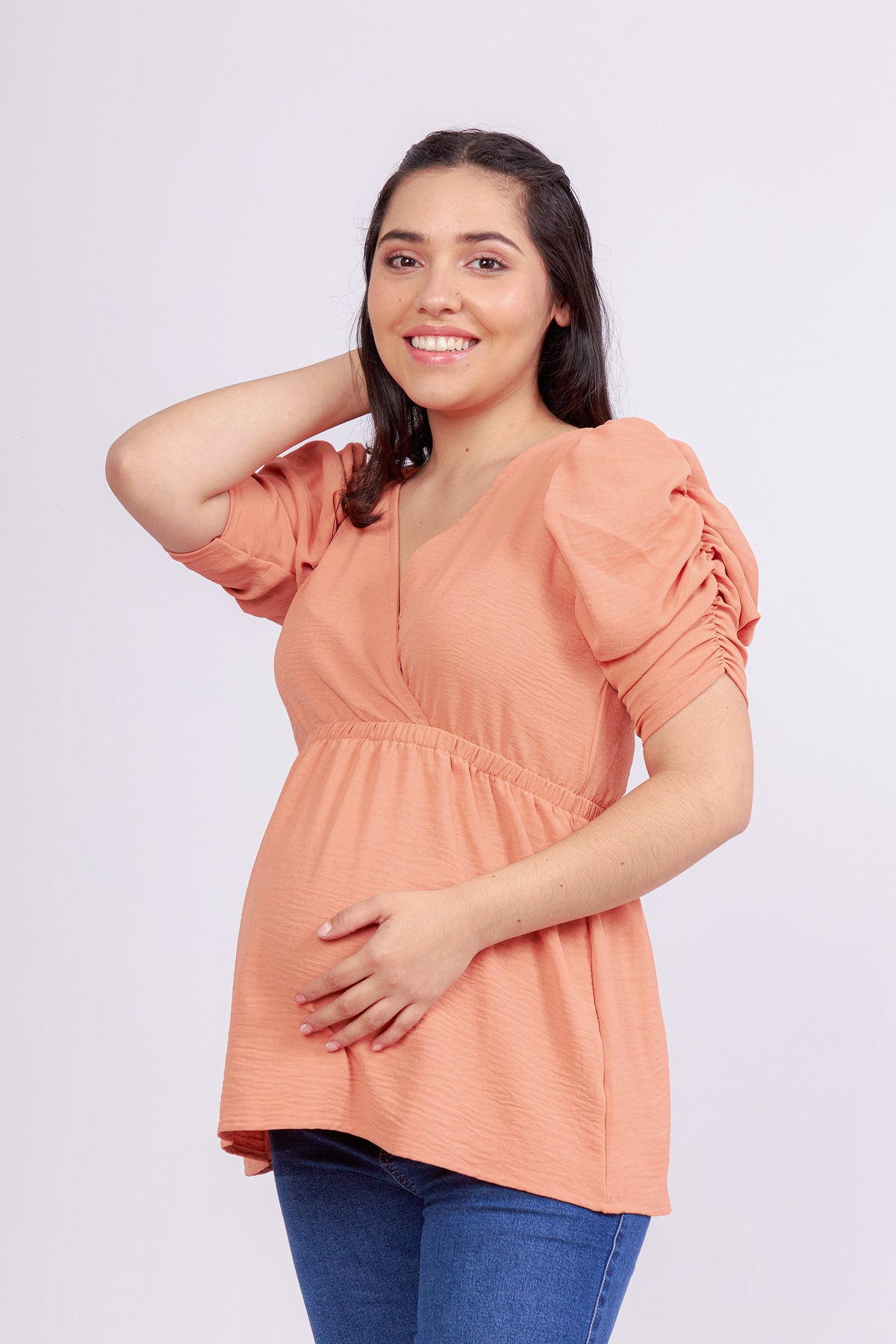 Blusa de embarazo y lactancia Olivia