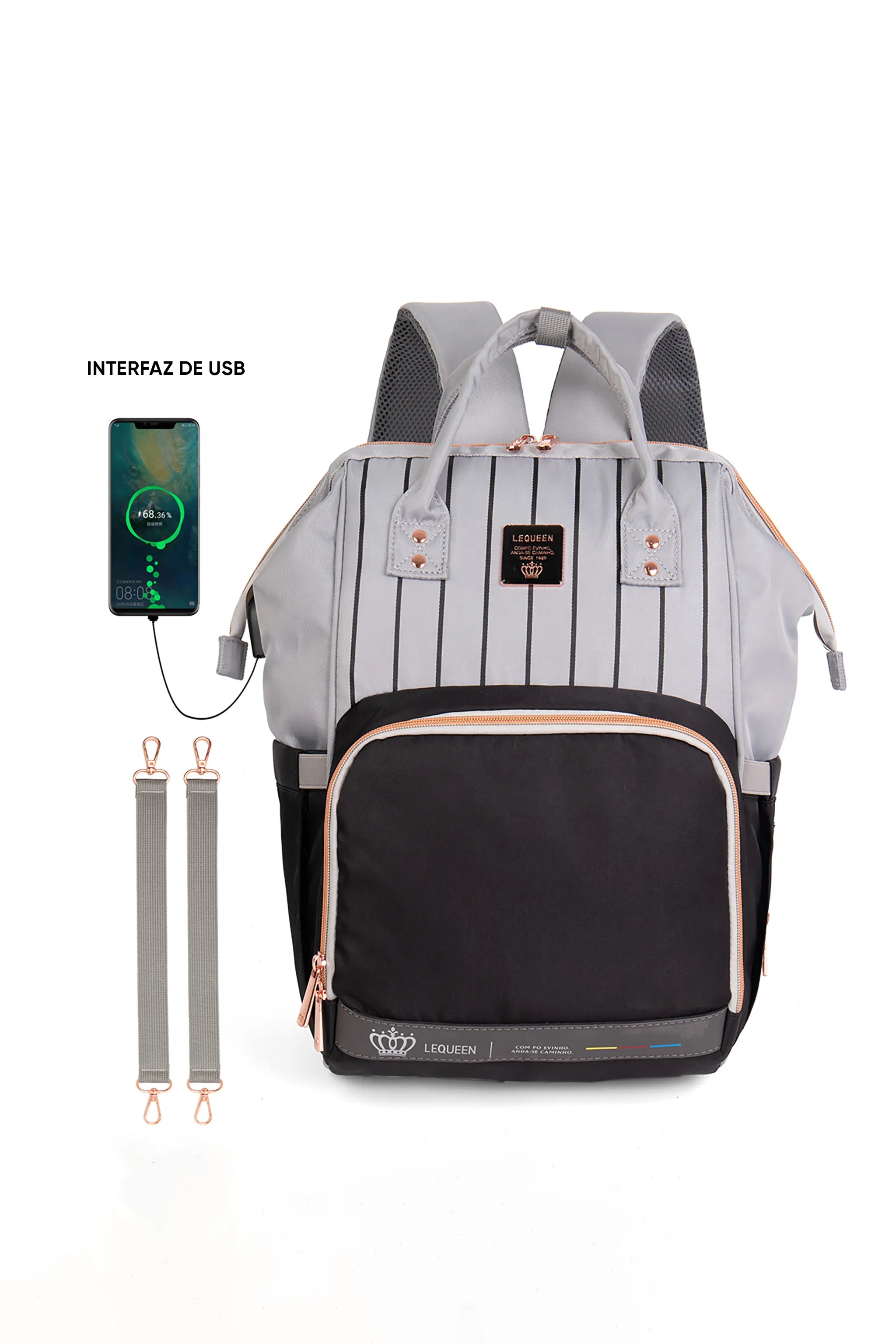 Mochila Pañalera Pia