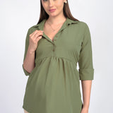 Blusa de Maternidad y Lactancia Silvia