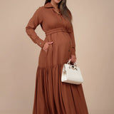 Vestido de Maternidad y Lactancia Sienna