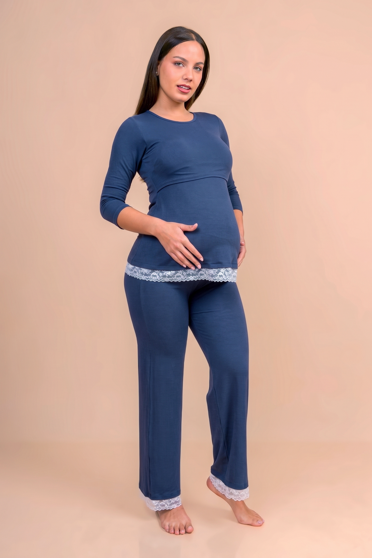 Pijama de Maternidad y Lactancia Aylin