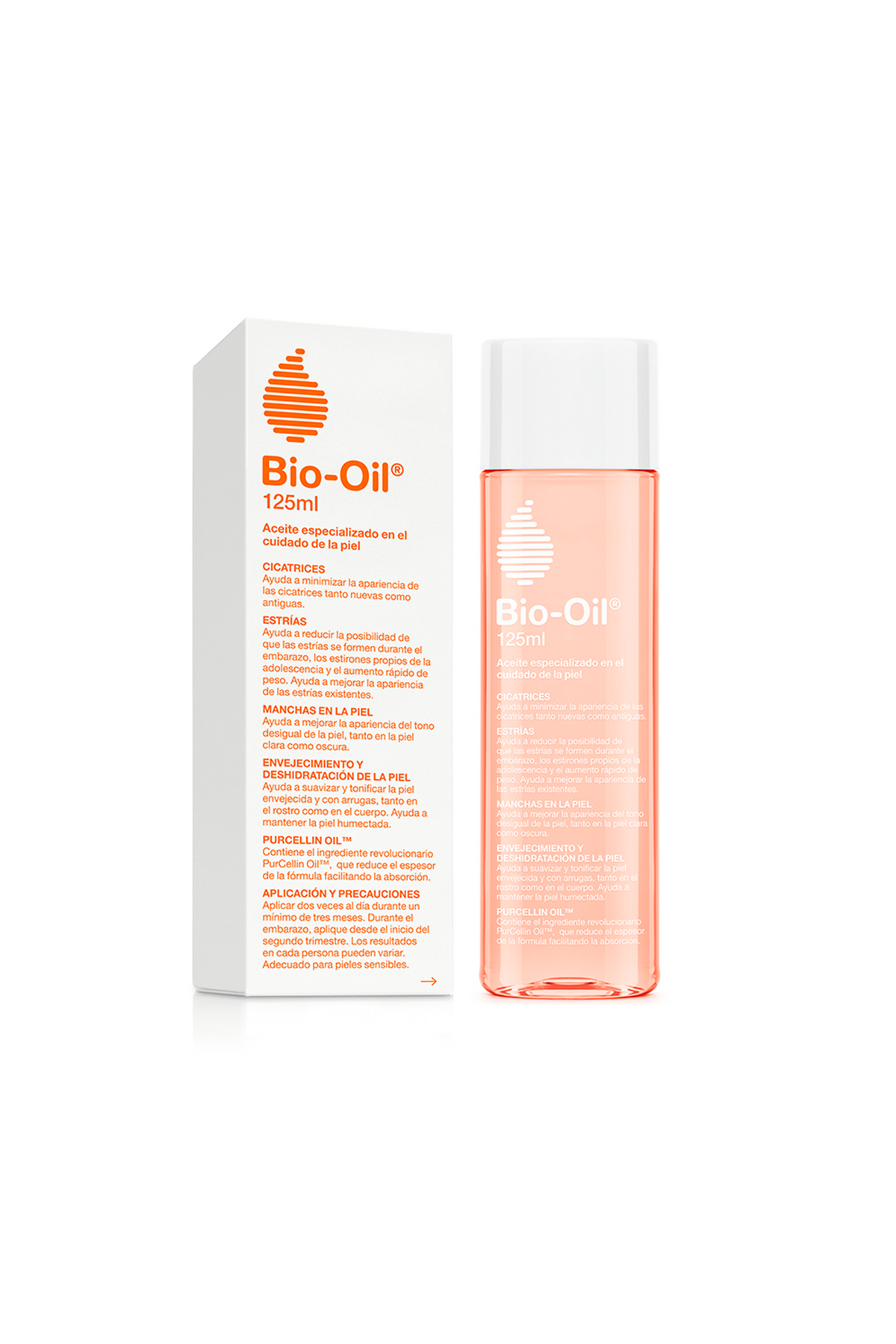 Bio-Oil recomendado para embarazo, cambios de peso y cuidado diario de la piel.