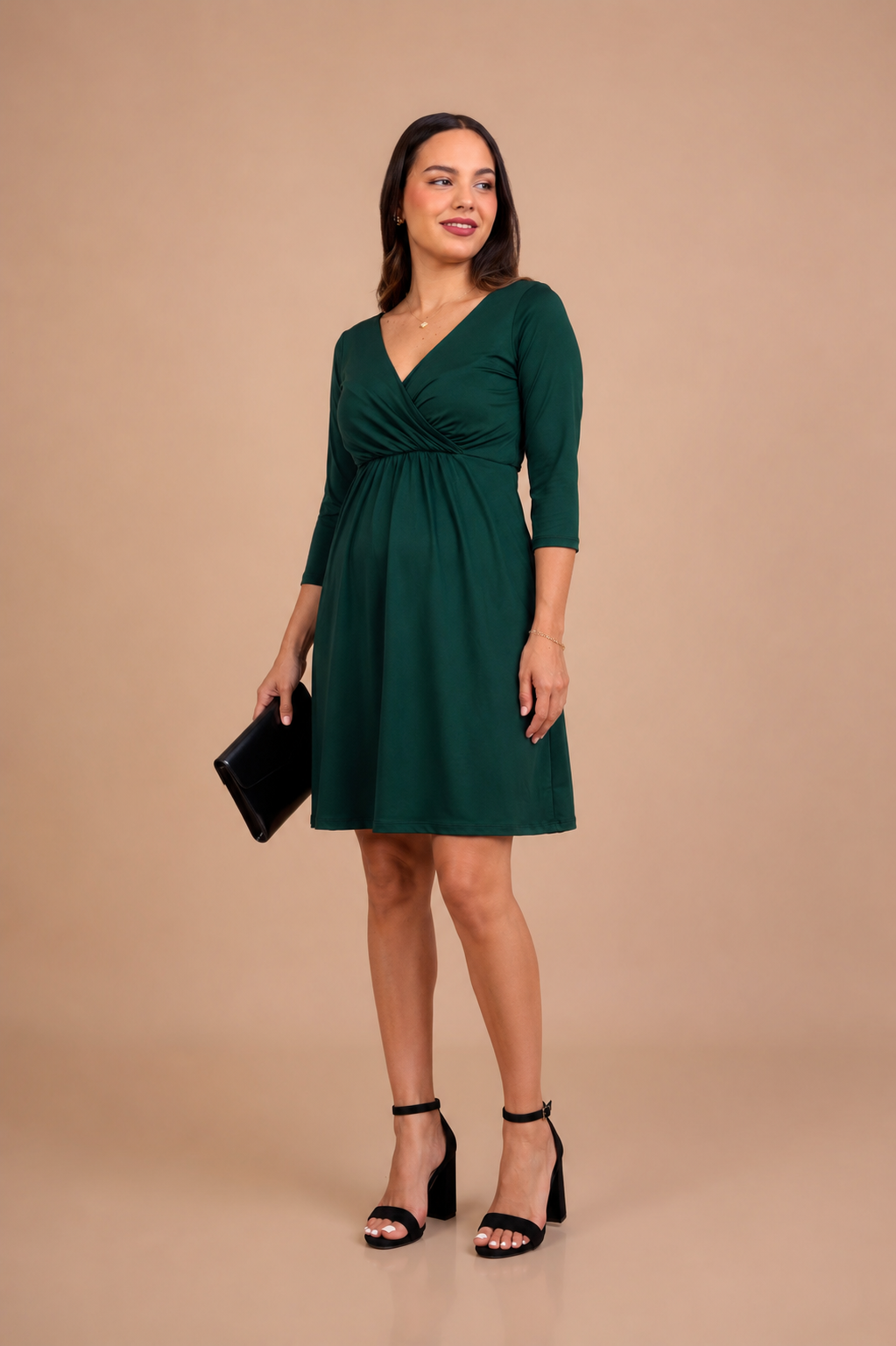 Vestido de embarazo y lactancia Caeli