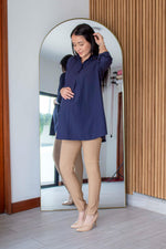 Blusa Alva Azul Marino