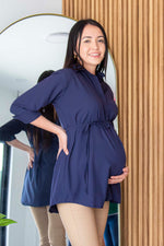 Blusa Alva Azul Marino
