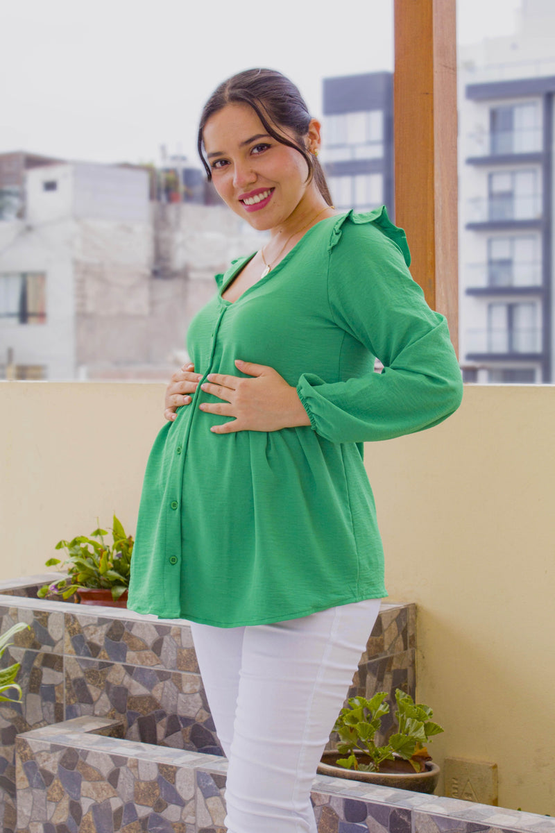 Blusa Kareli Verde Perico