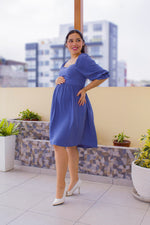 Vestido Ximena Cobalto