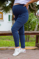 Jogger Sandra Azul jaspeado