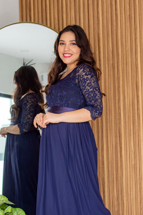 Vestido Gaela azul