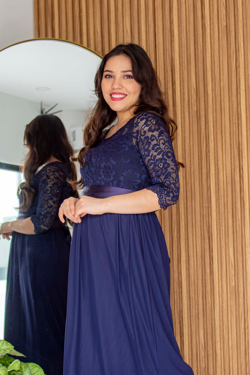 Vestido Gaela azul