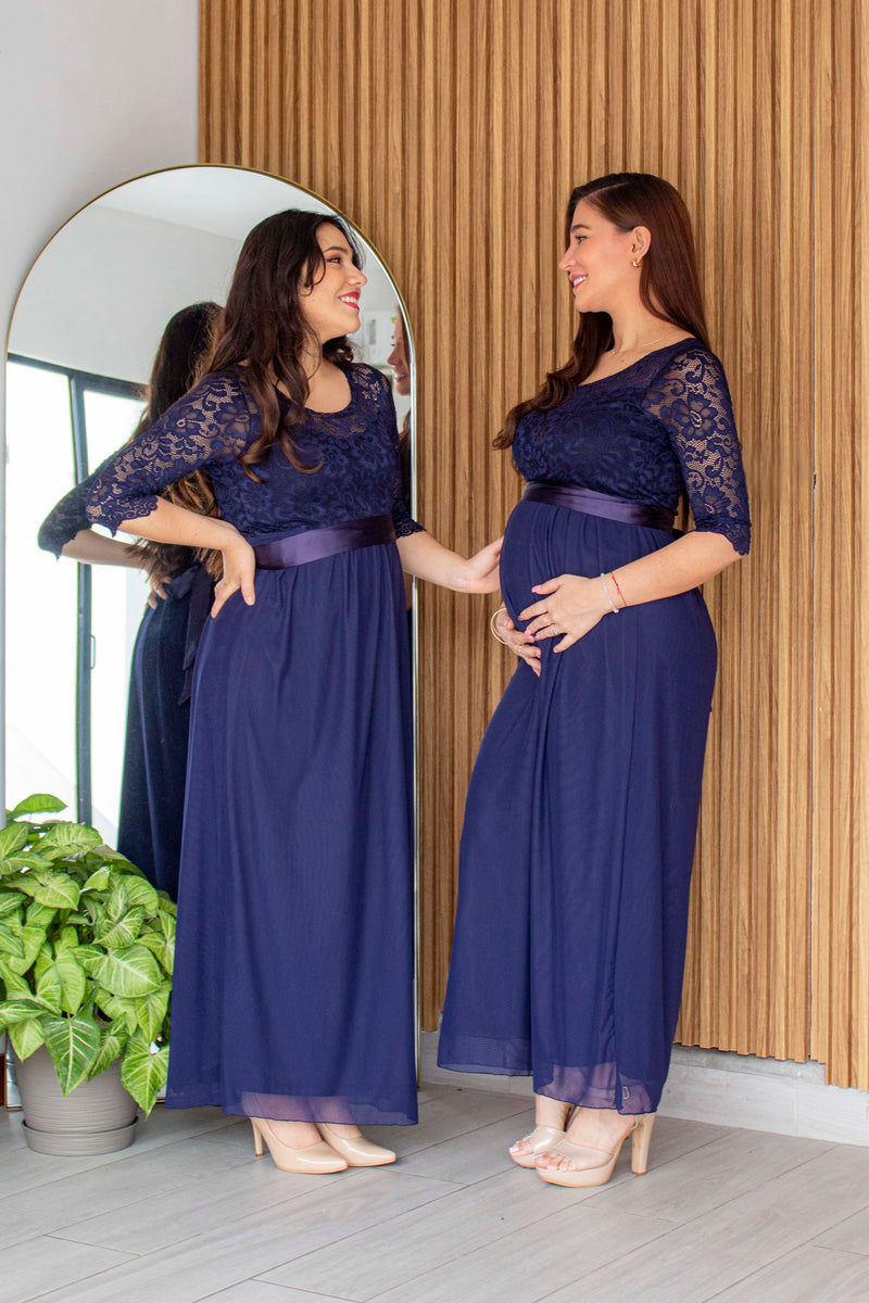 Vestido Gaela azul