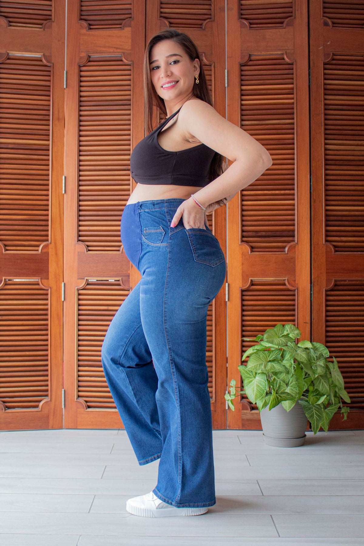 palazo-denim-cari-embarazo