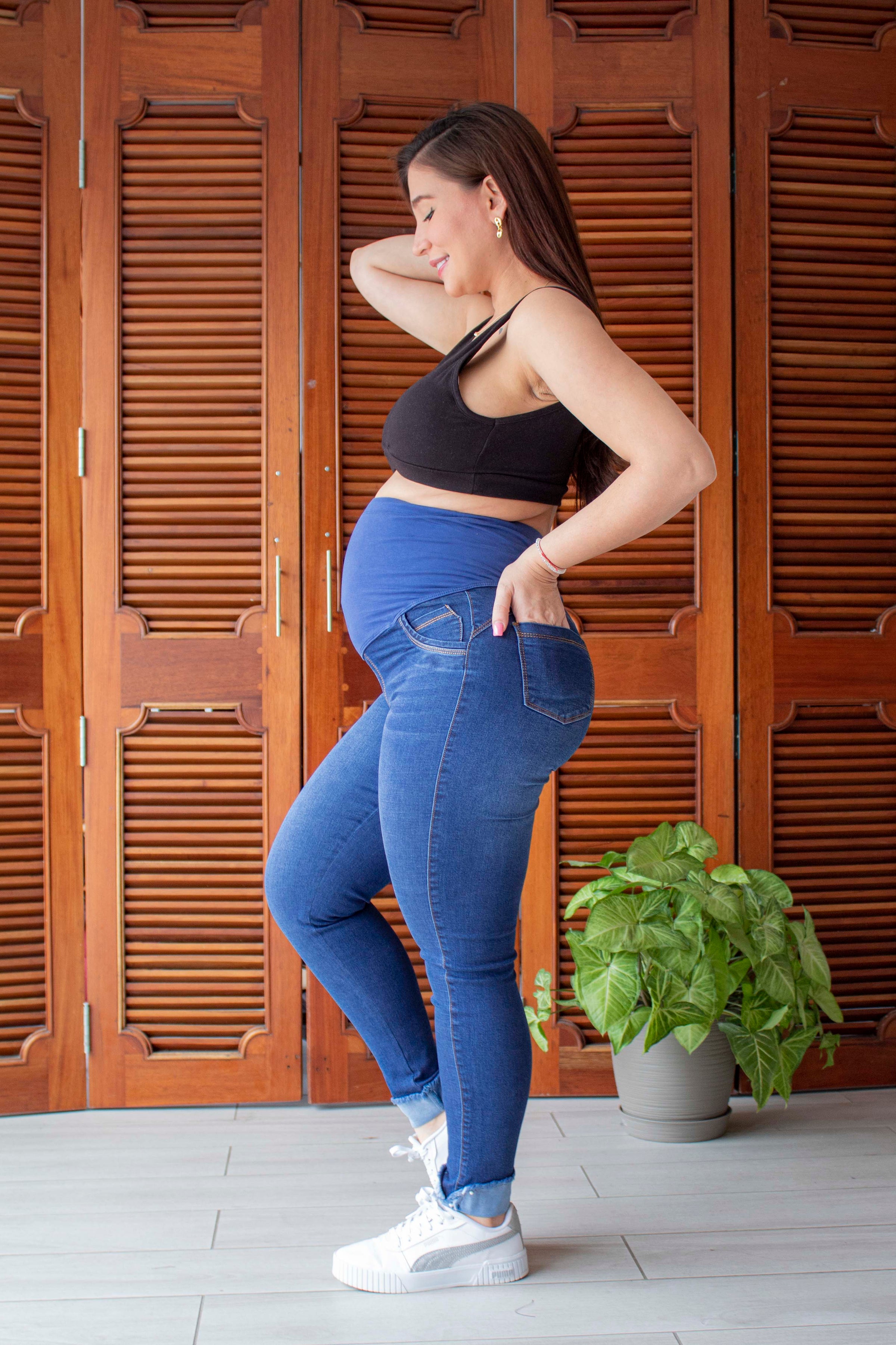 Jean Denim de embarazo Emma – Margi Moda en Maternidad