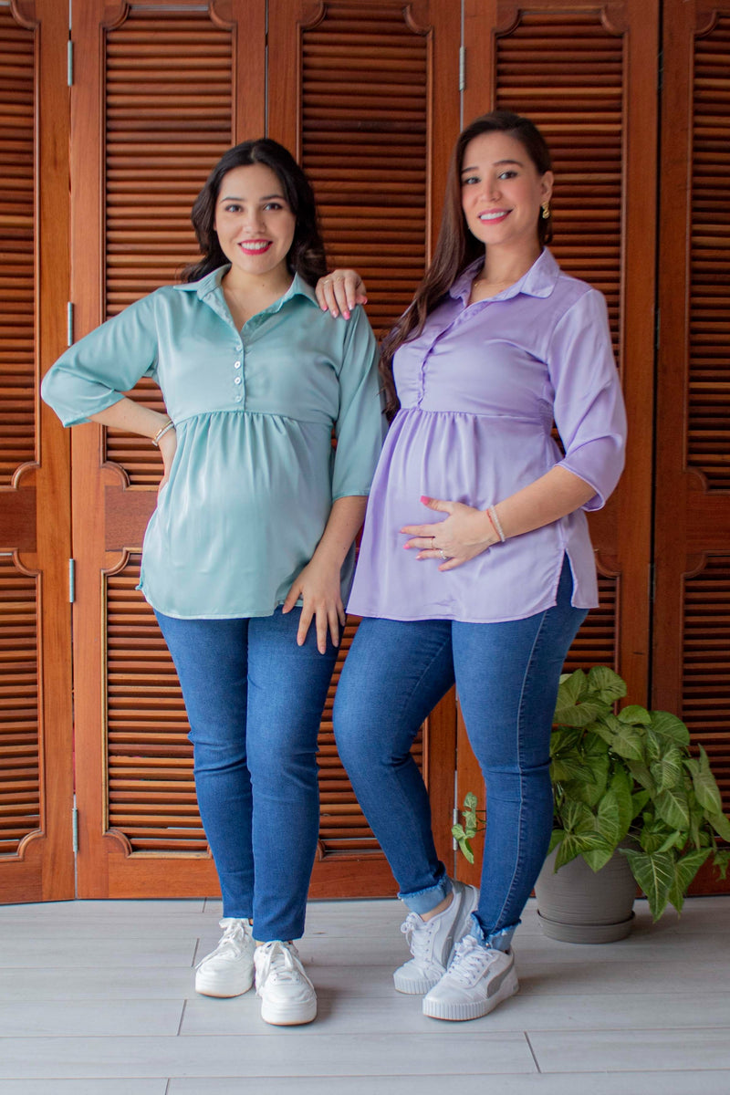 Blusa Silvia lila
