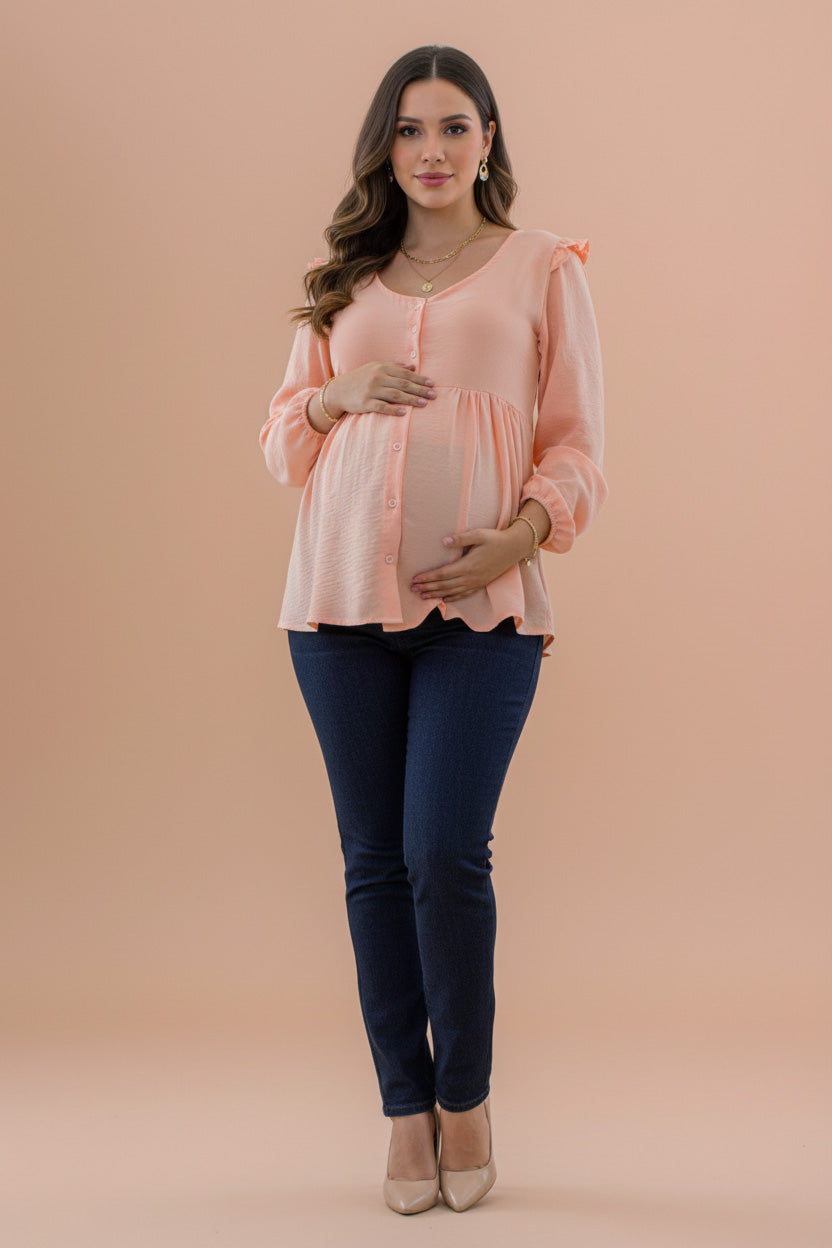 Blusa de embarazo y lactancia Kareli